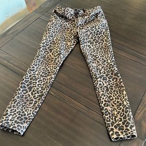 2L Ankle style Leopard Express jeans